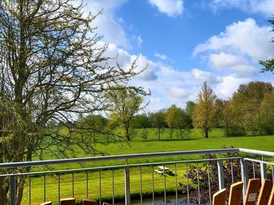 Aussicht vom Balkon