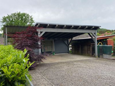 Carport / Autostellplatz für zwei Autos