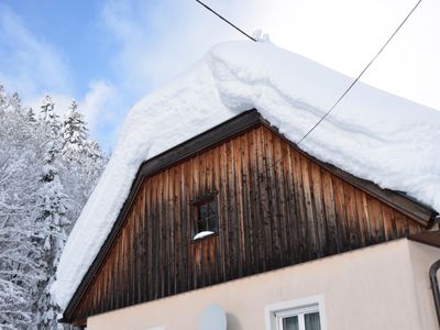 Haus Rosina im Winter