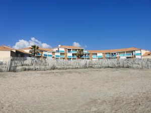 Résidence vue de la plage