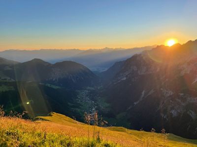 Sonnenaufgang über Brand