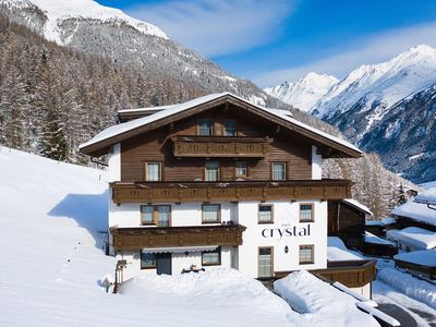 Winteransicht Haus Crystal