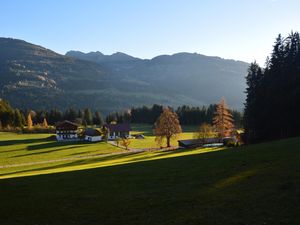 Herbstansicht Bauernhof