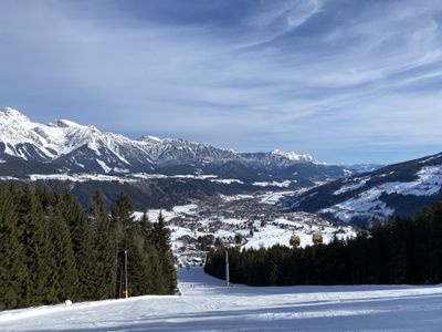 Blick von der Hochwurzen nach Rohrmoos