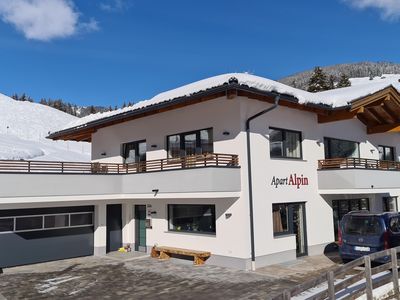 Apart Alpin mit Balkon und Terrasse