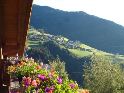 Ausblick Balkon