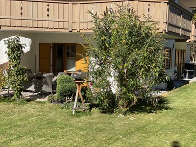 Südterrasse mit Garten