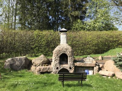 Gartenkamin zum Grillen