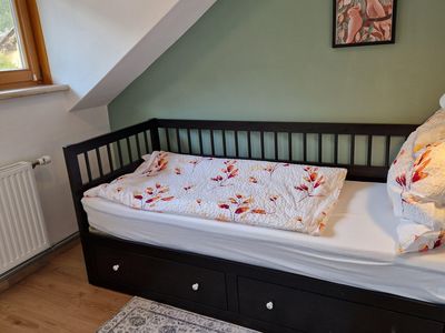 Kleines Schlafzimmer FeWo mit 3 Schlafzimmer