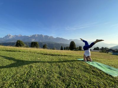 Yoga mit Aussicht