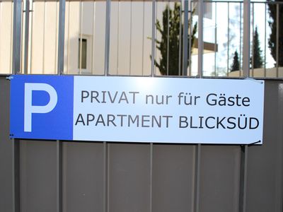 Privatparkplatz