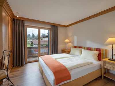 Appartement Unterberg Schlafzimmer mit Balkon