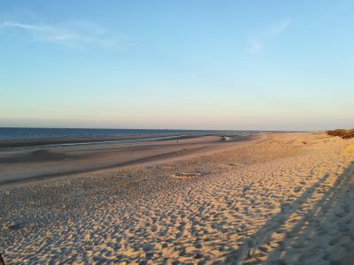 Strand in der Abendsonne