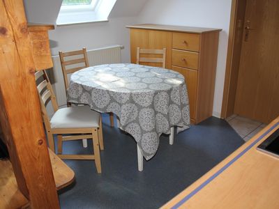 Ferienwohnung Helene Essbereich