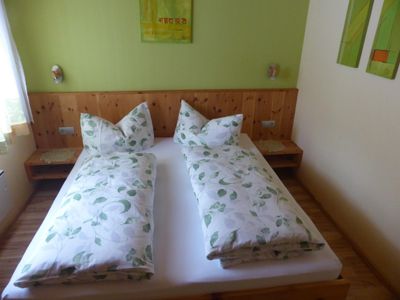 Schlafzimmer mit  Zirbenholz