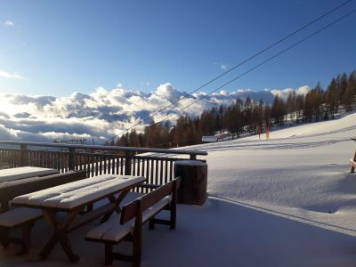 Rast Terrasse Winter