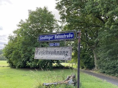 Schild Ferienwohnung