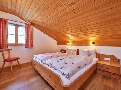 Schlafzimmer Ferienwohnung Kranzberg Haus Sonnenra