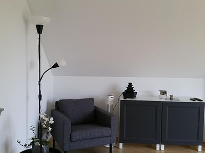 Blick ins Wohnzimmer