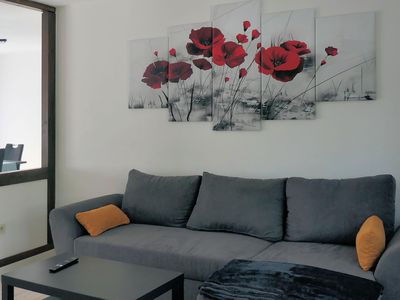 Sofa ausziehbar  | Ferienhaus Blick zur Ahr