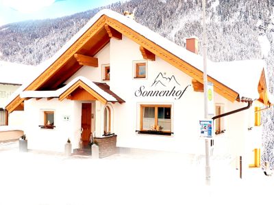 Winterfoto Haus