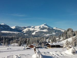Ausblick Richtung Kitzbüheler Horn Winter