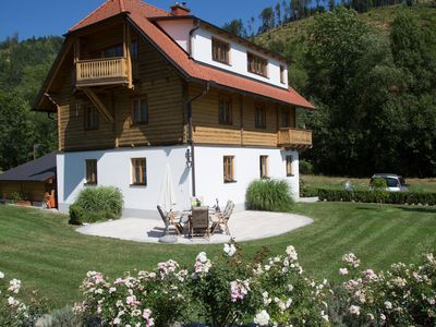 Landhaus am Bach mit Gartenanlage