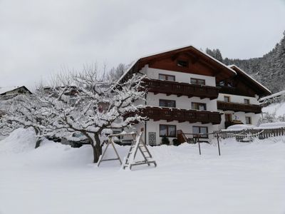 Haus Hackl im Winter