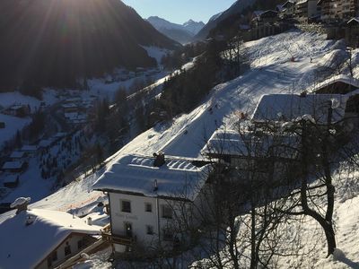 Aussicht Talabfahrt