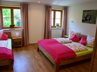 Schlafzimmer Ferienwohnung Denneberg