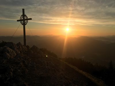 Ausblick am Berg