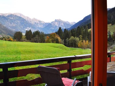 Ausblick vom Balkon/Terrasse