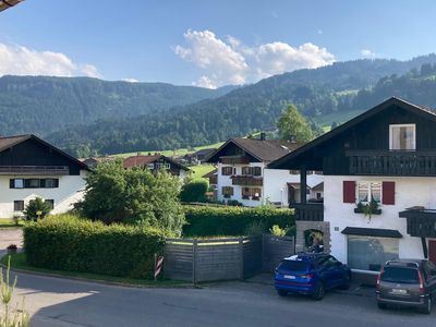 Ausblick vom Balkon