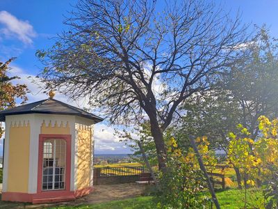 König Ludwig Pavillon im Herbst