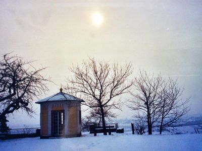 König Ludwig Pavillion im Winter