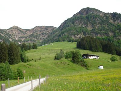 Hauseigene Alm