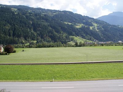 Ausblick Richtung Zillertalbahn