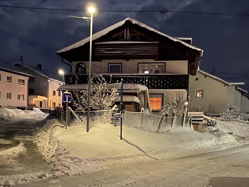 Haus im Winterzauber