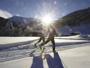 Langlauf Steinberge Saalbach Hinterglemm Fieberbru