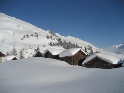 Winterlandschaft in Kappl