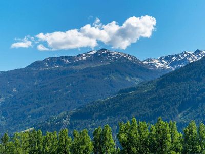 Bergsicht  ins Skigebiet Hochzillertal