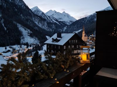 Aussicht vom Balkon - Großglockner - Heiligenblut