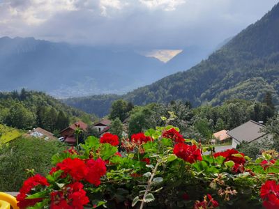 Ausblick in die Bergwelt