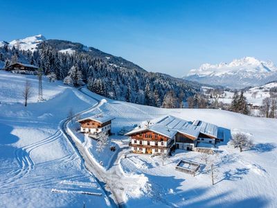 Biobauernhof Niederlehen im Winter