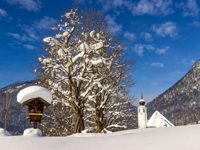 Weißbach im Winter