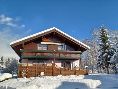 Haus im Winter 2023