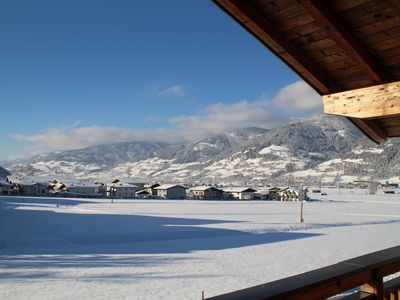 Ausblick vom Balkon