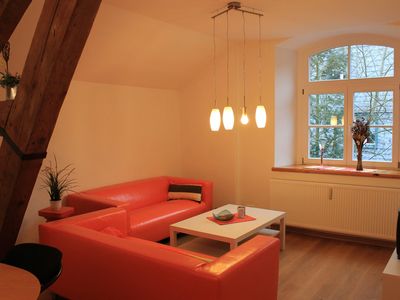 "Ferienwohnung Zum alten Landrat" Wohnzimmer