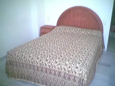 Schlafbereich. Schlafzimmer 1 zum Meer