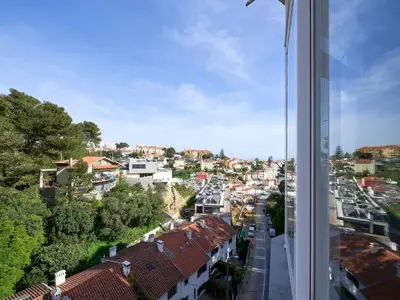 Blick aus dem Wohnzimmer